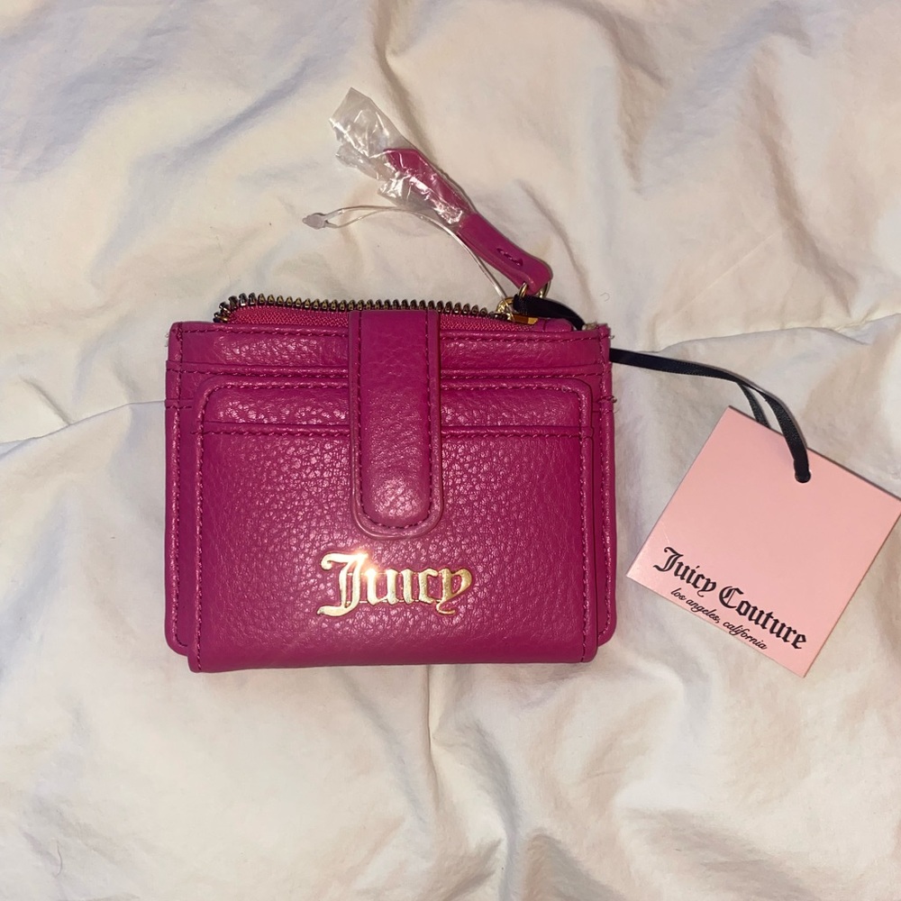 Juicy Couture raspberry wallet